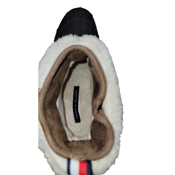 Tommy Hilfiger TWROANA Womens Sherpa Lined Duck Boots Size 7 - Picture 9 of 12
